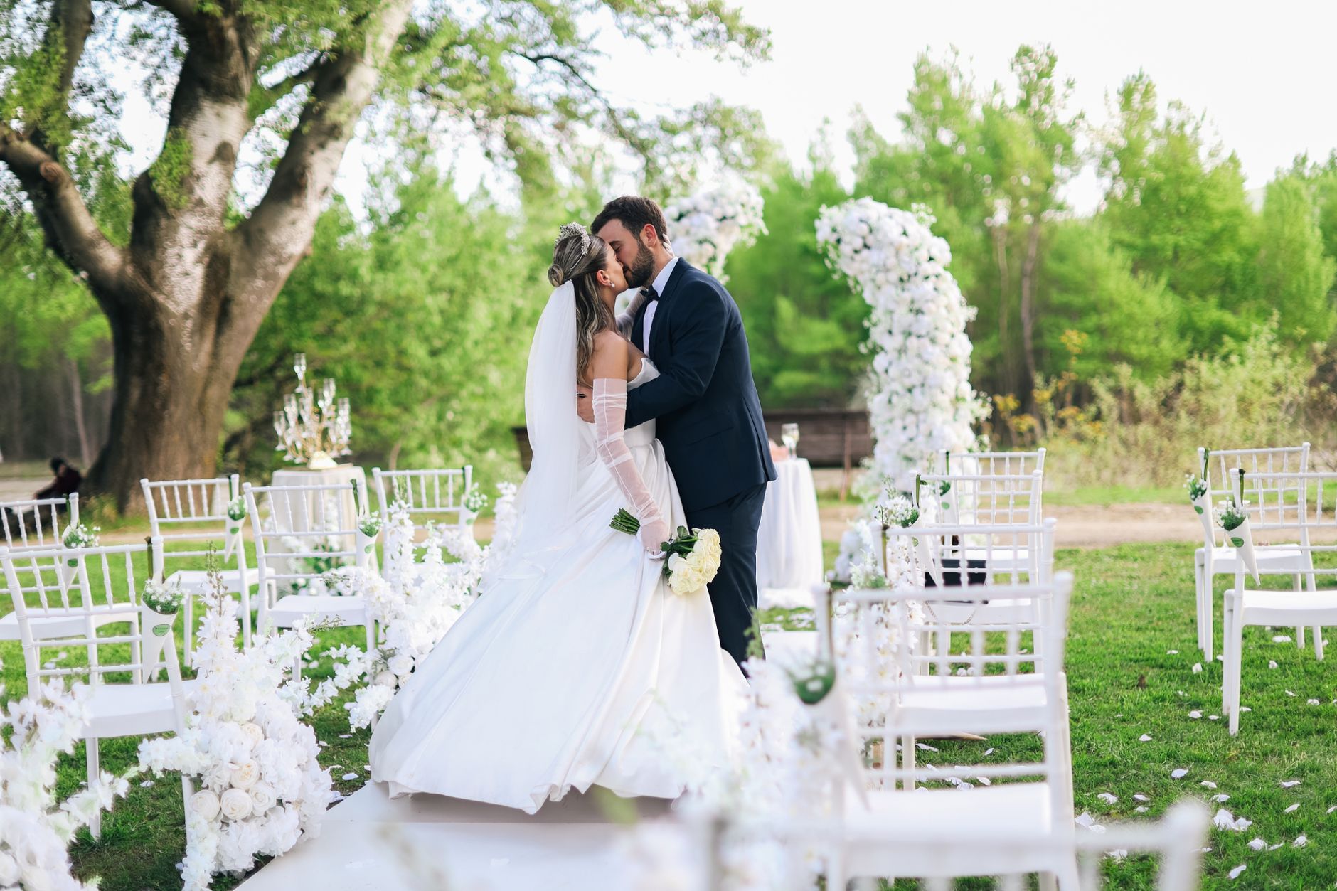 Decoración para una boda al aire libre en RM