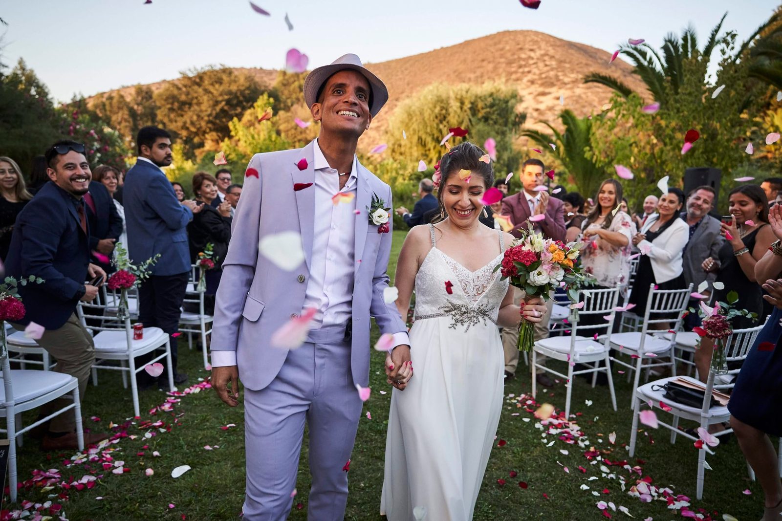 Decoración de un matrimonio en Chile